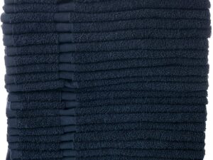 Black Salon Towels Bleach Resistant